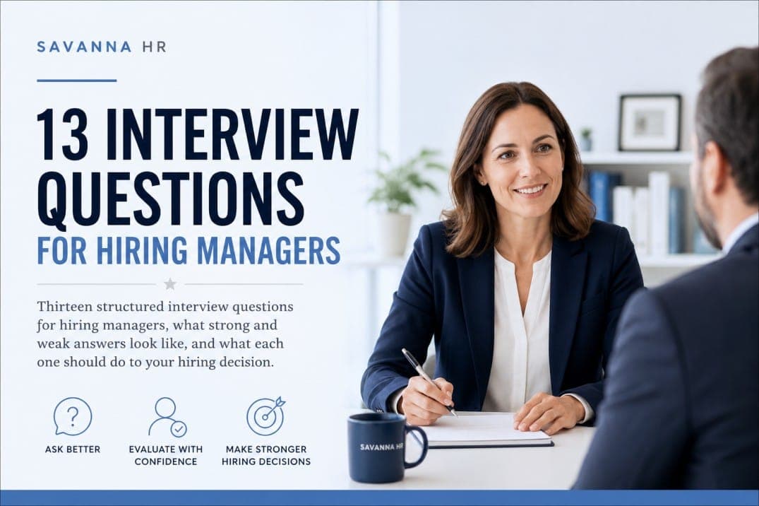 13 Interview Questions for Hiring Managers