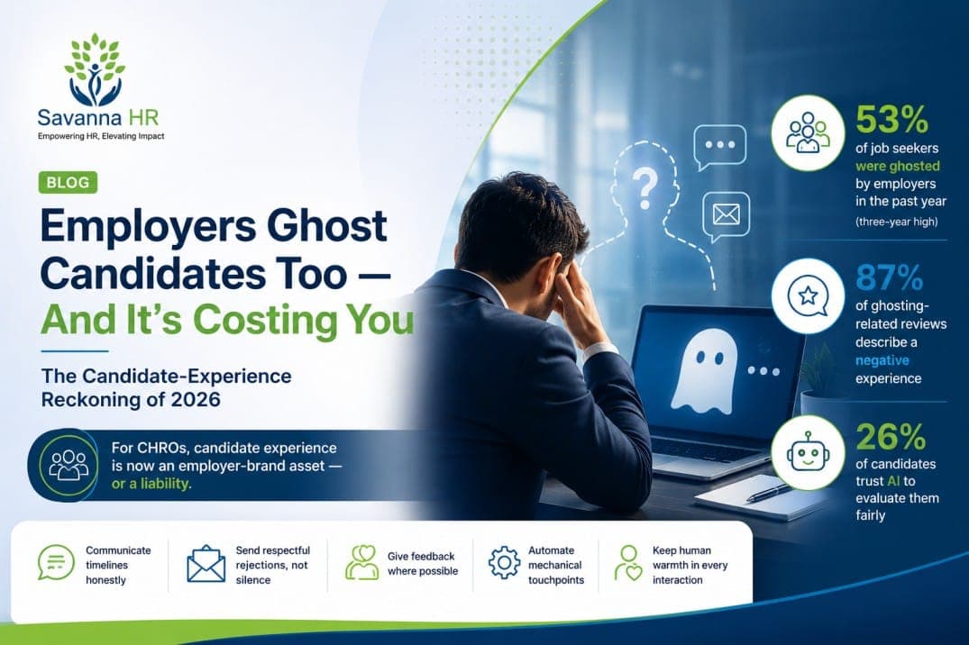 Employers Ghost Candidates Too — And It's Costing You: The Candidate-Experience Reckoning of 2026