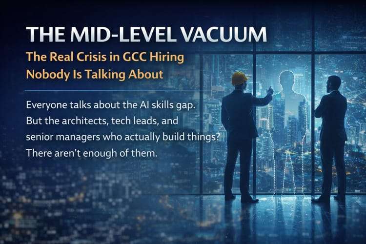 The Mid-Level Vacuum in GCC Hiring: India’s Real Talent Crisis