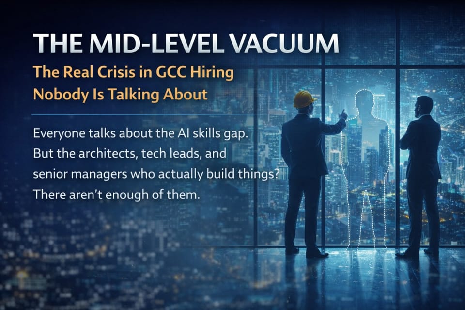 The Mid-Level Vacuum in GCC Hiring: India’s Real Talent Crisis