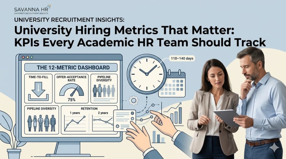 University Hiring Metrics That Matter: KPIs Every Academic HR Team Should Track