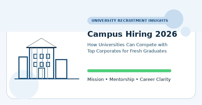Campus Hiring 2026: How Universities Can Compete for Fresh Graduates